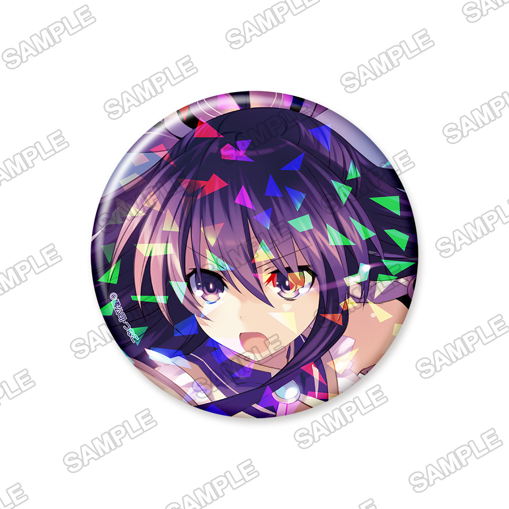 (Goods - Badge) Date A Live Big Holographic Tin Badge - Tohka Yatogami