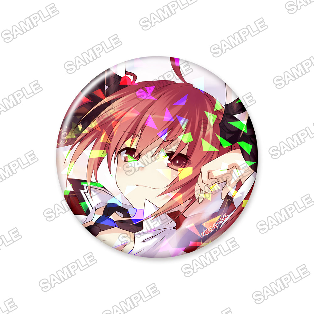 (Goods - Badge) Date A Live Big Holographic Tin Badge - Kotori Itsuka