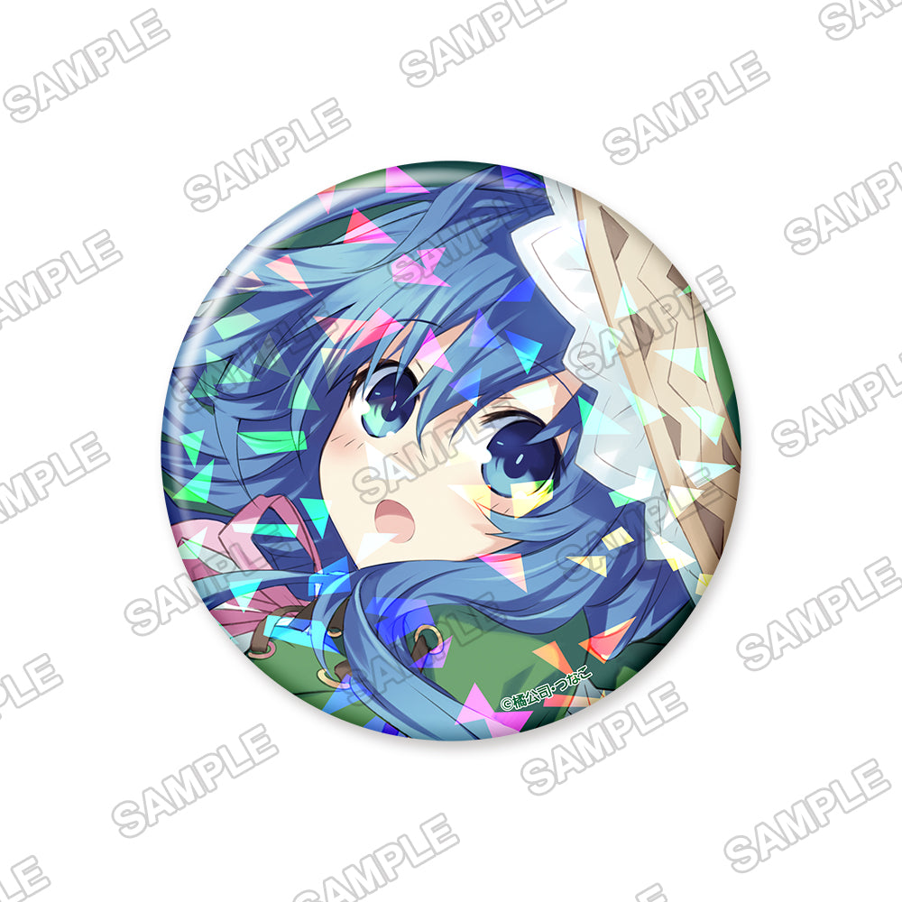 (Goods - Badge) Date A Live Big Holographic Tin Badge - Yoshino