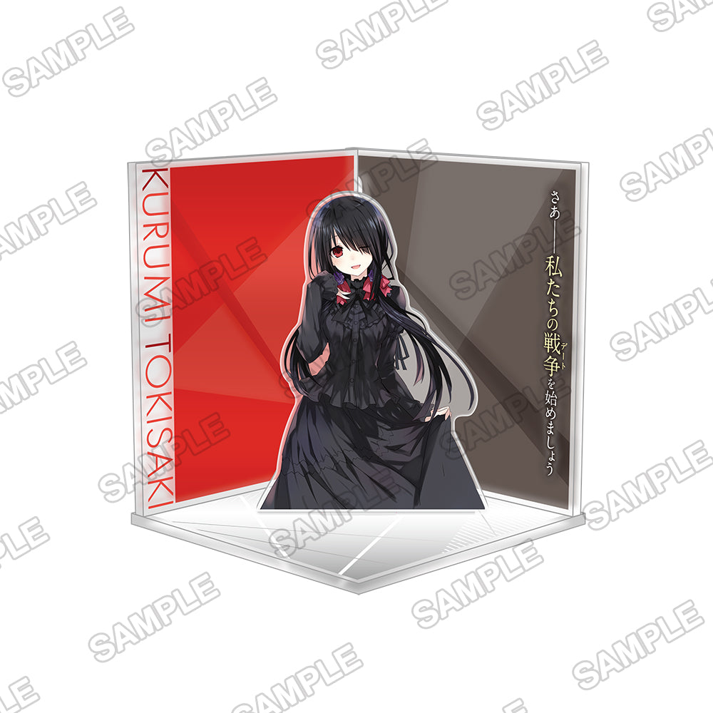 (Goods - Ornament) Date A Live Acrylic Diorama - Kurumi Tokisaki