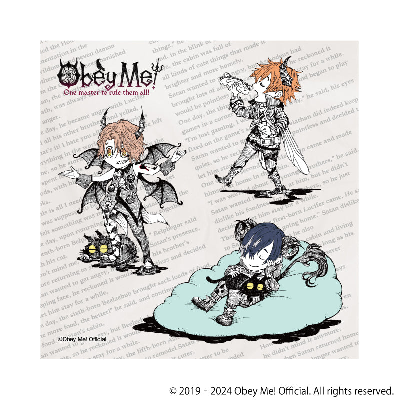 (Book - Art Book) Obey Me! Picture Book: Satan Runs Away From Home [animate Premium Set: Sticker]