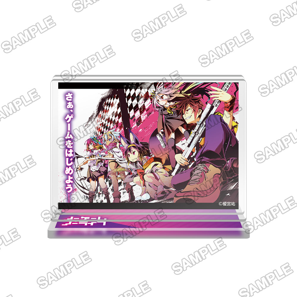 (Goods - Stand Pop) No Game No Life Famous Line Acrylic Stand