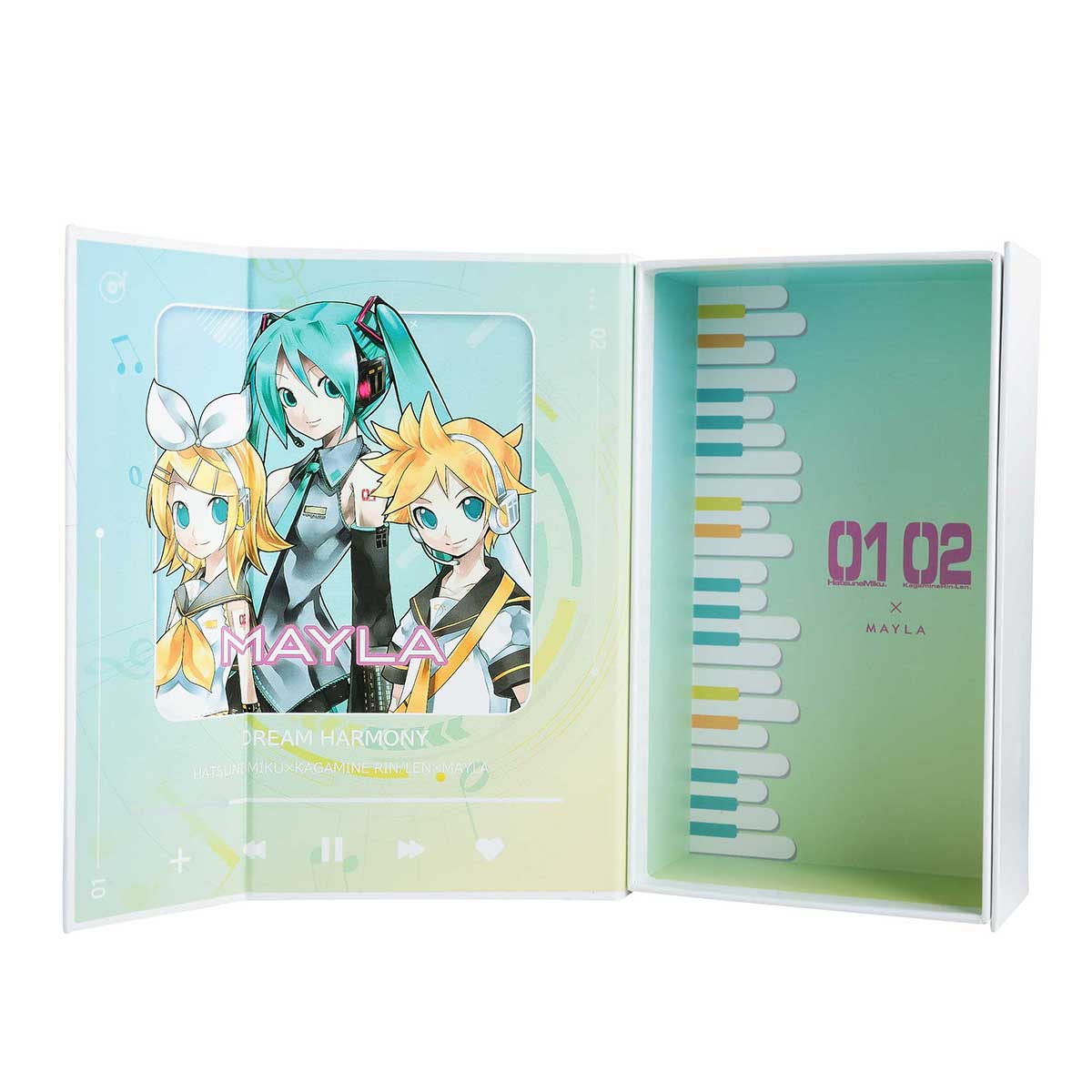 (Goods - Accessory) HATSUNE MIKU & KAGAMINE RIN/LEN ICONIQUE EAR OBJET - COMPLETE SET [Hatsune Miku/Earring]