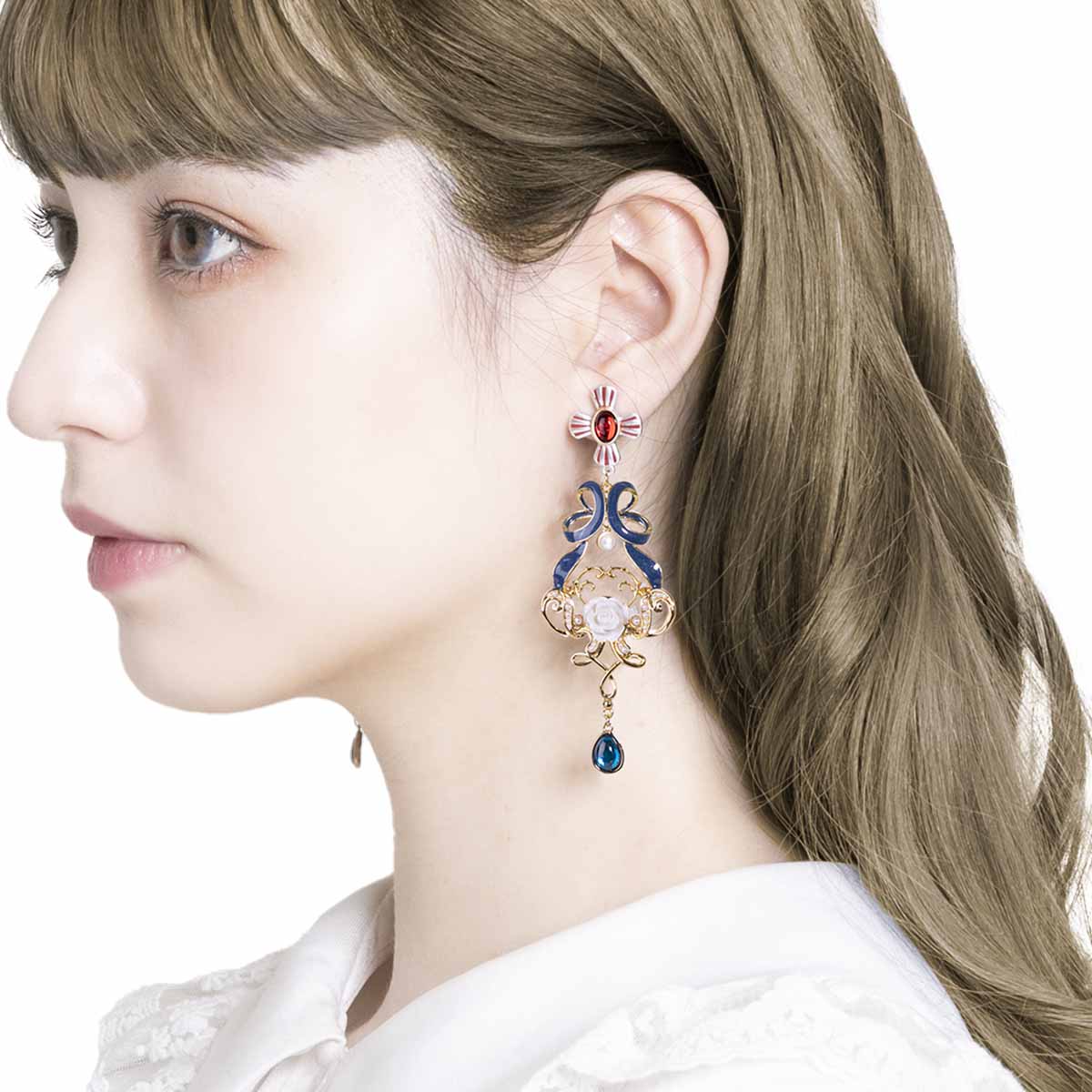 (Goods - Accessory) THE ROSE OF VERSAILLES ICONIQUE Ear Objet Oscar François de Jarjayes - Earring