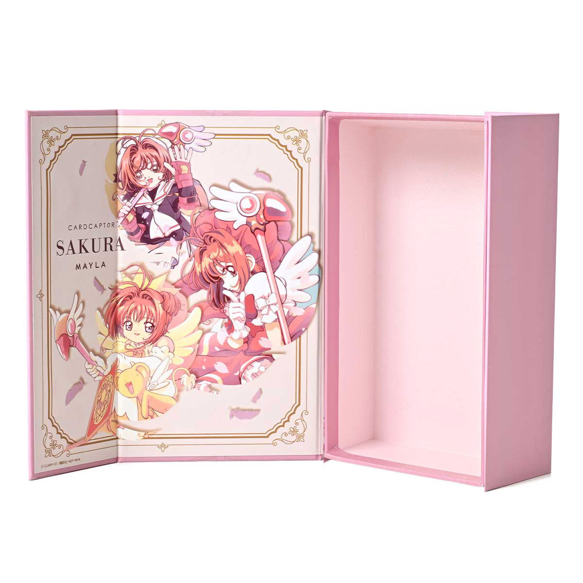 (Goods - Accessory) CARDCAPTOR SAKURA ICONIQUE EAR OBJET ~CLOW CARD~ [Ribboned Rose / Earring]