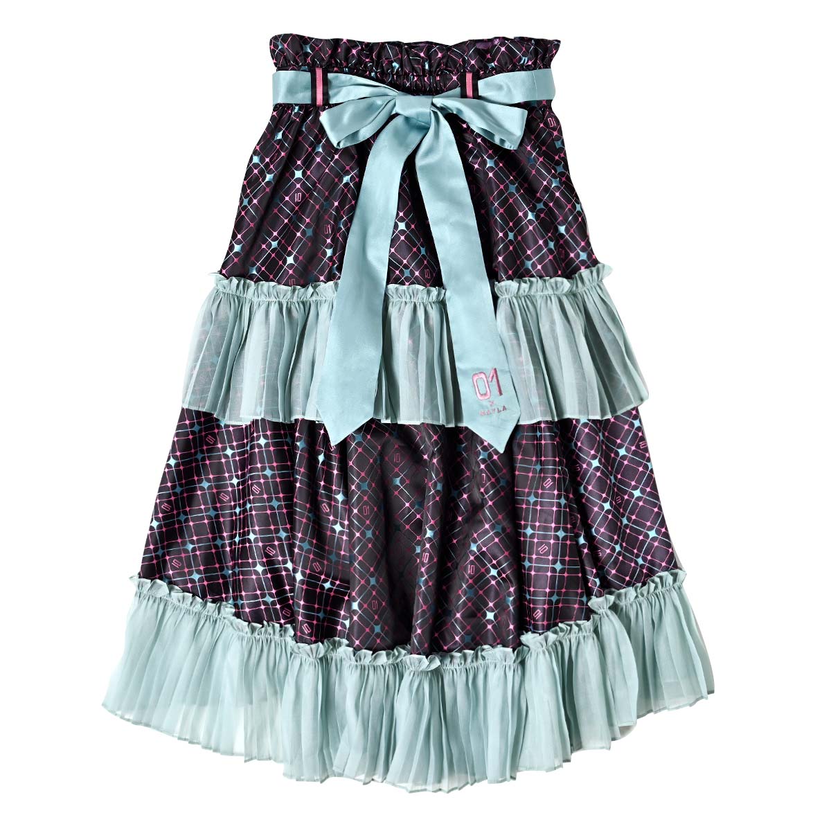 (Goods - Skirt) HATSUNE MIKU ICONIQUE SKIRT [Black]