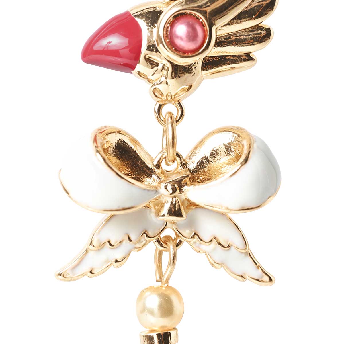 (Goods - Accessory) CARDCAPTOR SAKURA ICONIQUE EAR OBJET ~CLOW CARD~ [Angel Crown / Clip-on Earring]