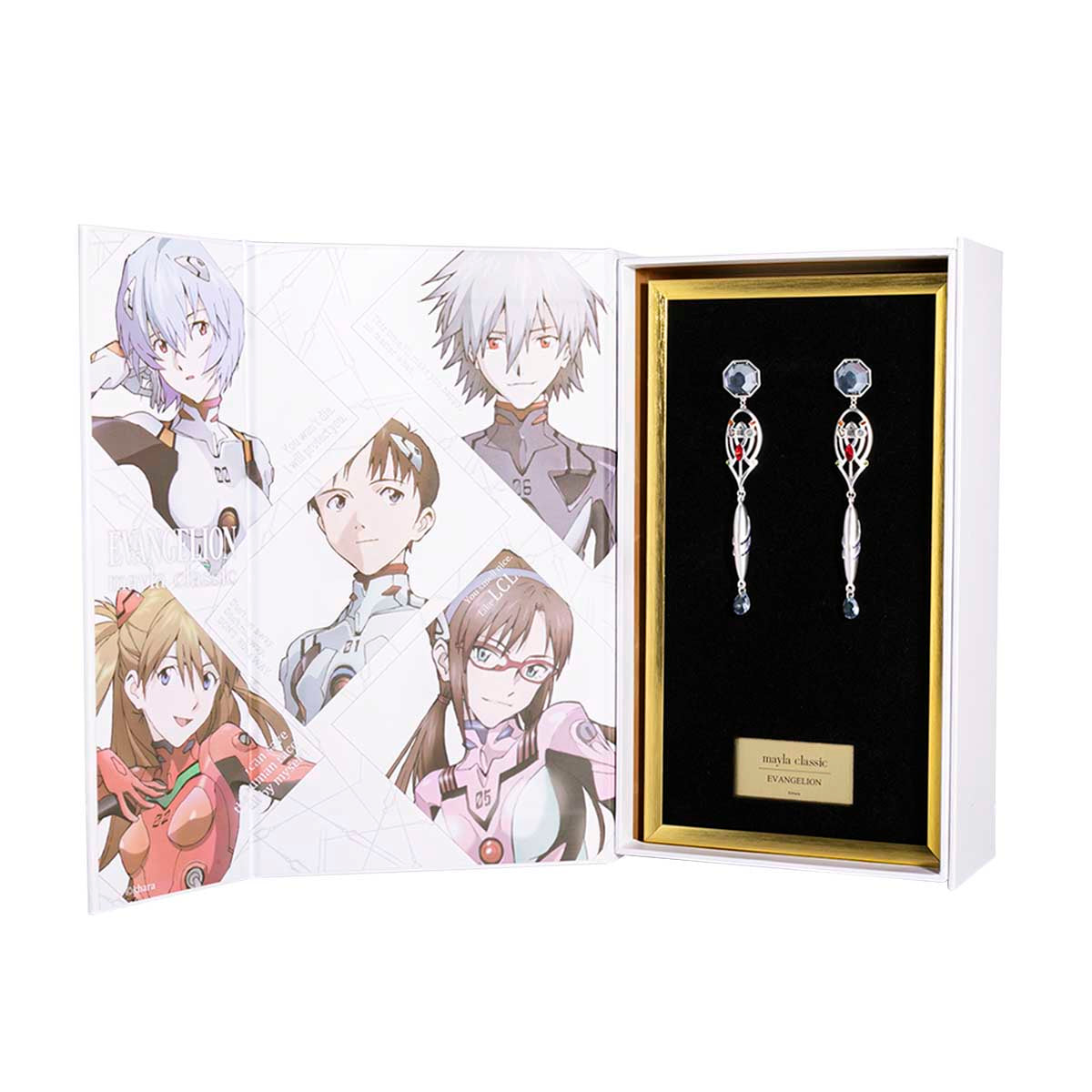 (Goods - Accessory) mayla classic EVANGELION ICONIQUE EAR OBJET [Rei Ayanami/Clip-On Earring]