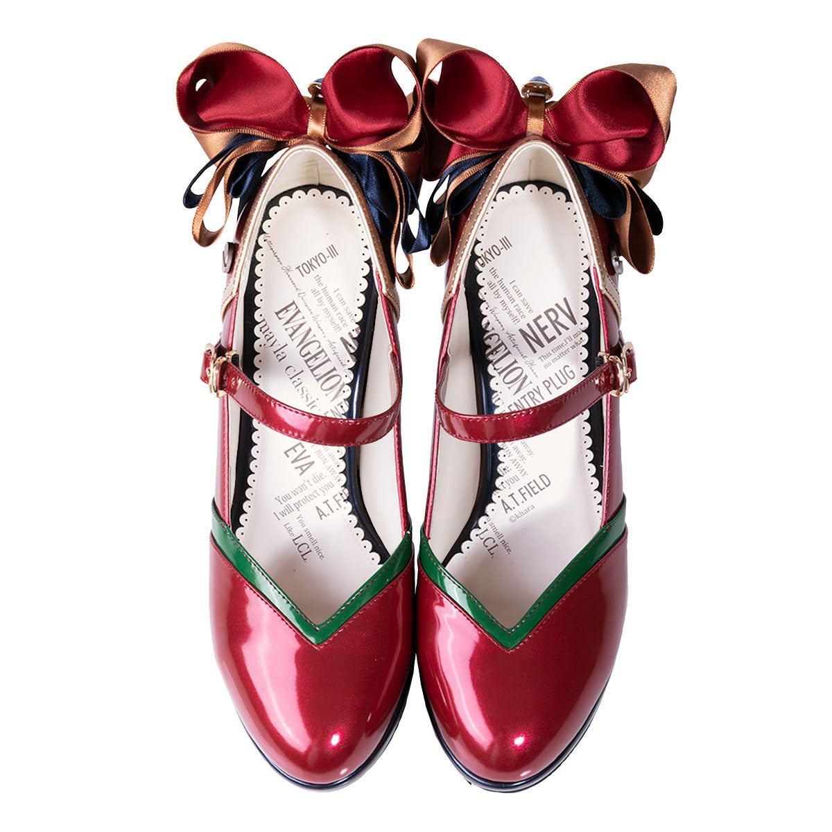 (Goods - Footwear) EVANGELION ICONIQUE SHOES OBJET PUMPS Asuka Shikinami Langley