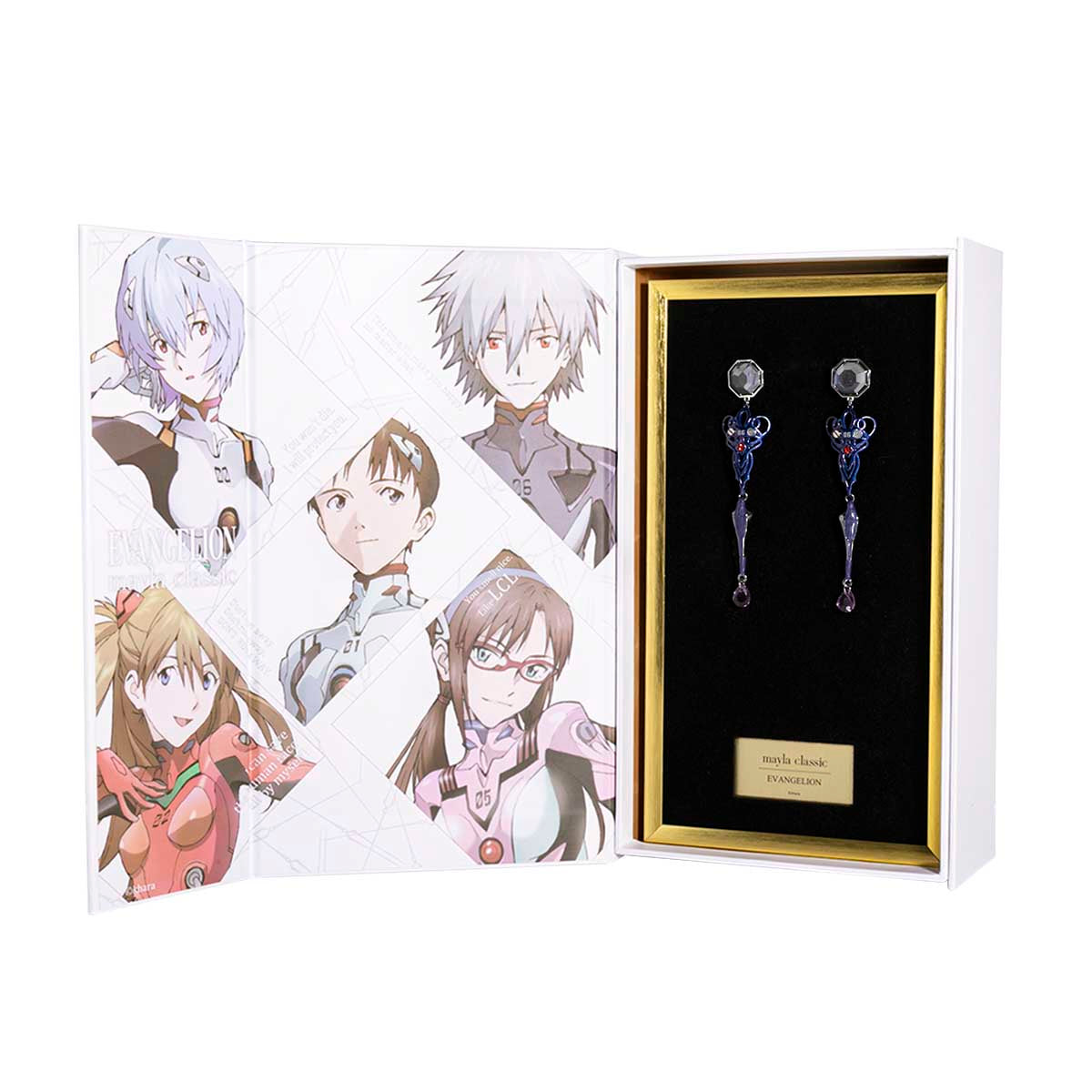 (Goods - Accessory) mayla classic EVANGELION ICONIQUE EAR OBJET [Kaworu Nagisa/Clip-On Earring]