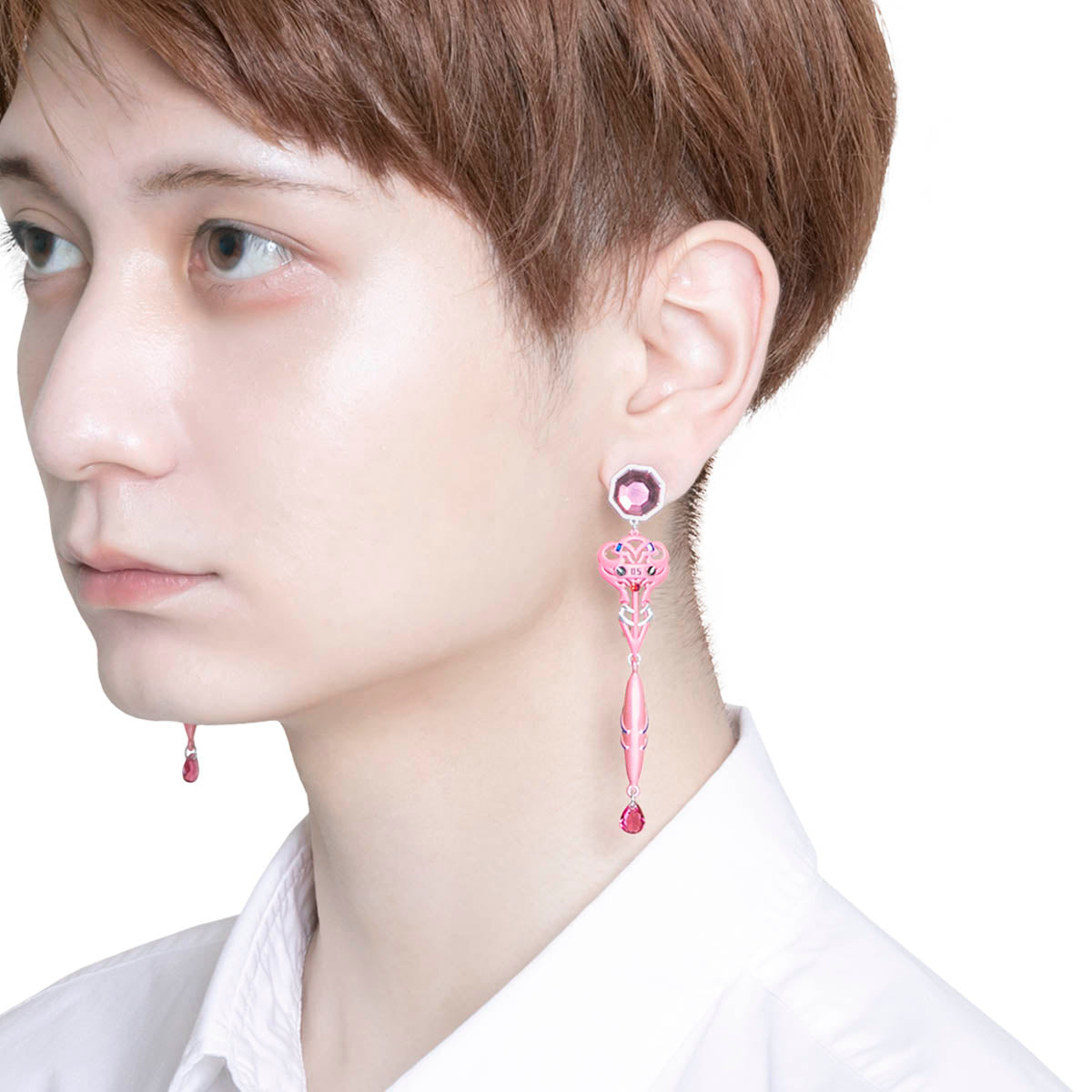 (Goods - Accessory) mayla classic EVANGELION ICONIQUE EAR OBJET [Mari Illustrious Makinami/Clip-On Earring]