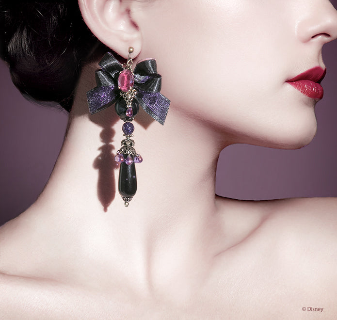 (Goods - Accessory) Disney Villains Ear Objet Maleficent - Earring