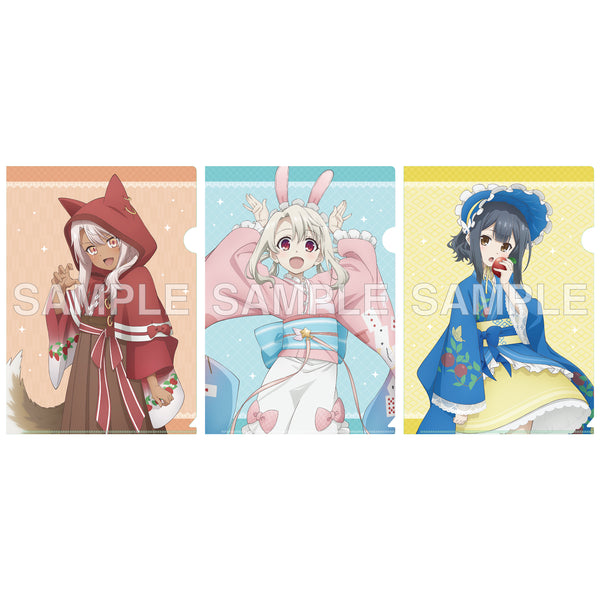 (Goods - Clear File) Fate/kaleid liner Prisma☆Illya Licht Nameless Girl Clear File Set Kimono ver. [KYOMAF 2024]