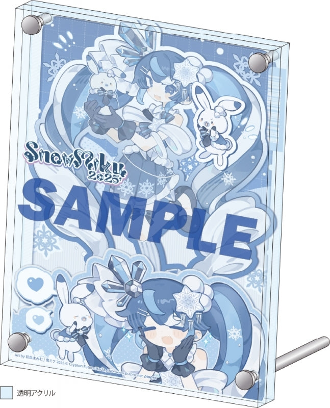 [a](Album) Crystal Dispersion feat. Hatsune Miku - Album Including "SNOW MIKU 2025" Event Theme Song: Crystal Snow [Limited Edition w/ Double Layer Acrylic Board]