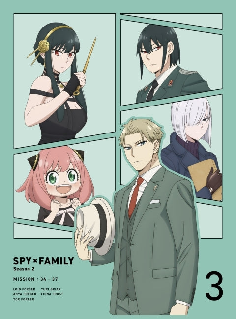 (Blu-ray) SPY x FAMILY TV Series Season 2 Vol. 3 [First Run Limited Edition]