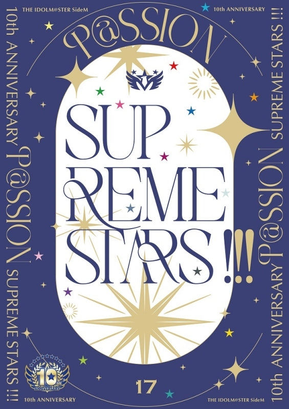 [a](Music) THE IDOLM@STER SideM 10th ANNIVERSARY P@SSION 17 SUPREME STARS !!! [Regular Edition]{Bonus: Clear File}