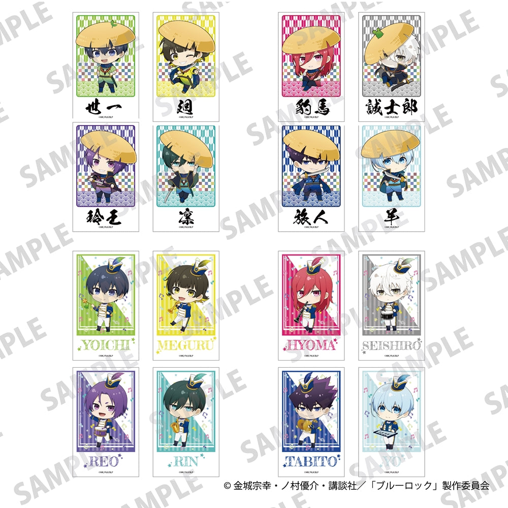 (1BOX=8)(Goods - Card) TV Anime Blue Lock Tradable Mini Photo-style Illustrations Vol.1 Pack