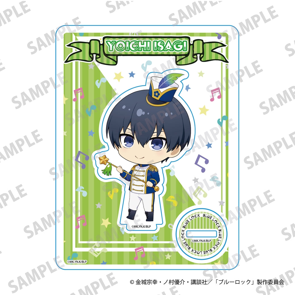 (Goods - Stand Pop) TV Anime Blue Lock Mini-Character Acrylic Stands Marching Band Ver. Yoichi Isagi