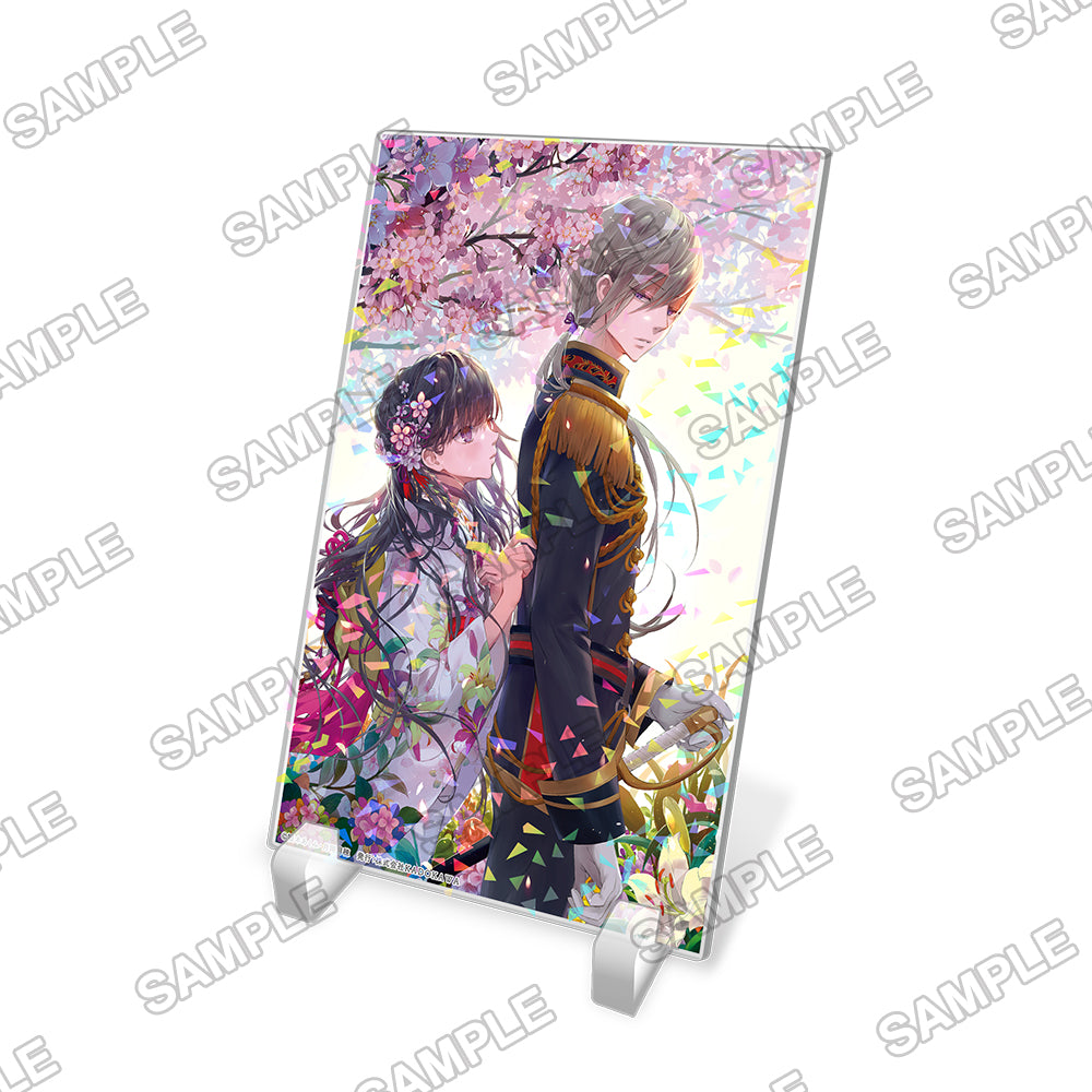 (Goods - Ornament) My Happy Marriage Fujimi L Bunko 10th Anniversary Holographic Acrylic Plate Volume 2