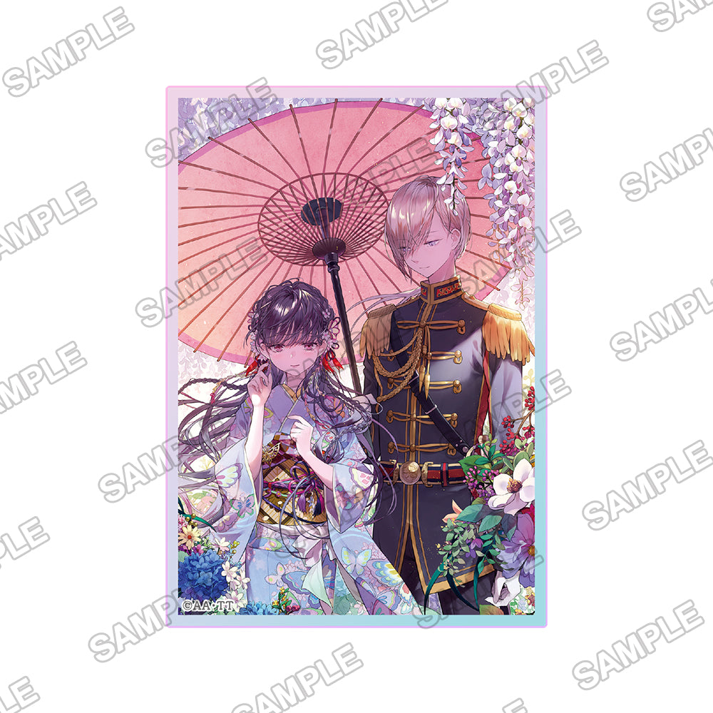 (Goods - Bromide) My Happy Marriage Fujimi L Bunko 10th Anniversary Aurora Acrylic Card Volume 4