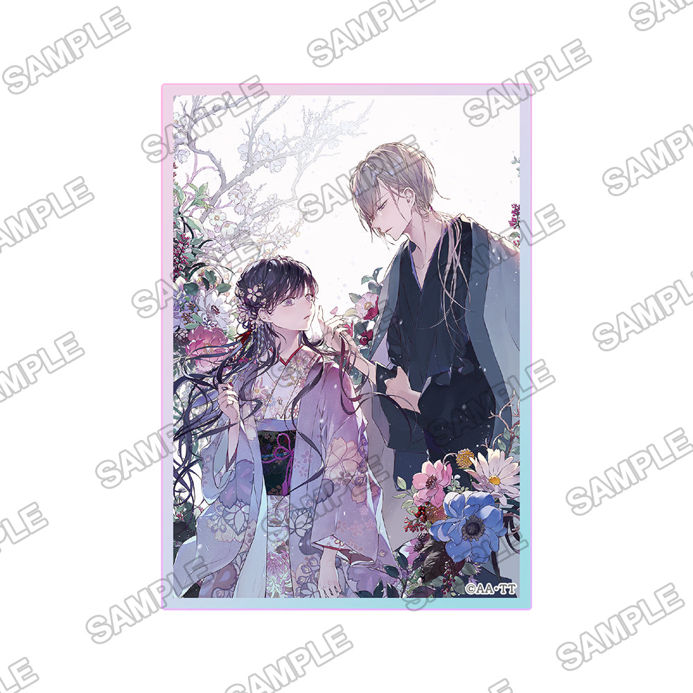 (Goods - Bromide) My Happy Marriage Fujimi L Bunko 10th Anniversary Aurora Acrylic Card Volume 5