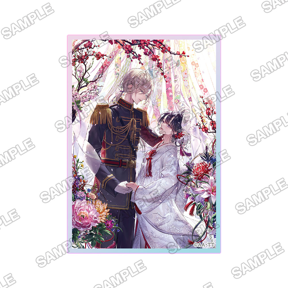 (Goods - Bromide) My Happy Marriage Fujimi L Bunko 10th Anniversary Aurora Acrylic Card Volume 7