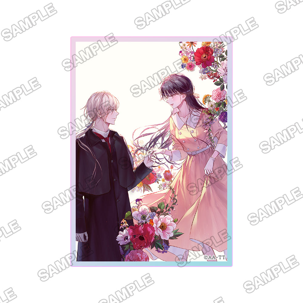 (Goods - Bromide) My Happy Marriage Fujimi L Bunko 10th Anniversary Aurora Acrylic Card Volume 8