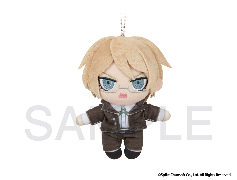 (Goods - Plush) Danganronpa 1 & 2 Plush w/ Ball Chain (Byakuya Togami) Animate International