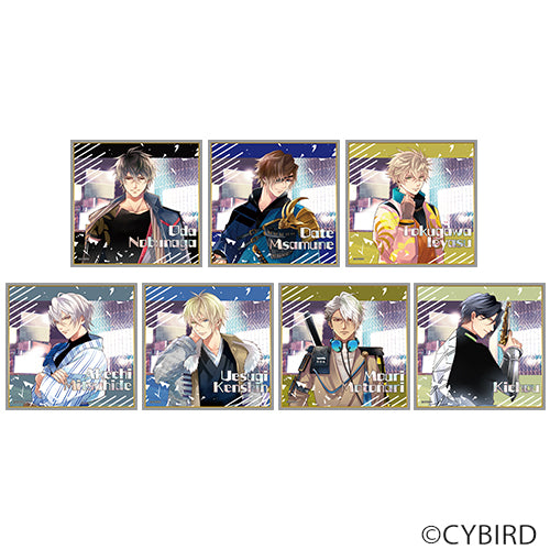 [※Blind Box](Goods) Trading Foil Embossed Art Board Time Travel Ver. (Ikemen Sengoku) Animate International