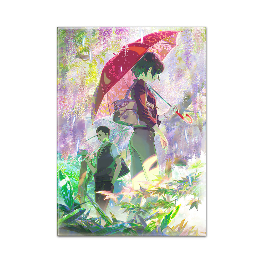 (Goods - High Resolution Print) The Garden of Words ”Wisteria Trellis" Chara Fine Character Acrylic Art Collection