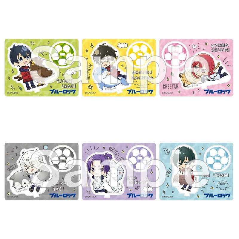 (Goods - Stand Pop) Blue Lock Trading Mini Acrylic Stand ANIMALS Chibi