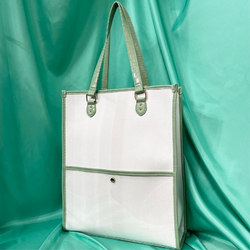 (Goods - Bag) Oshikatsu Sansen Tote Bag Green [OSHI LAB]