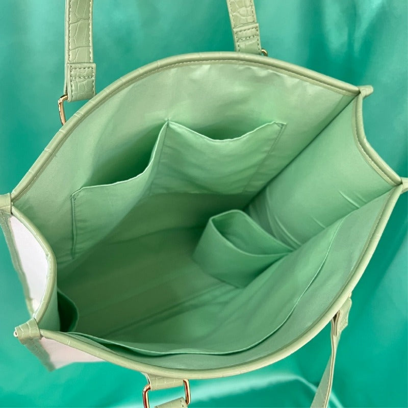 (Goods - Bag) Oshikatsu Sansen Tote Bag Green [OSHI LAB]