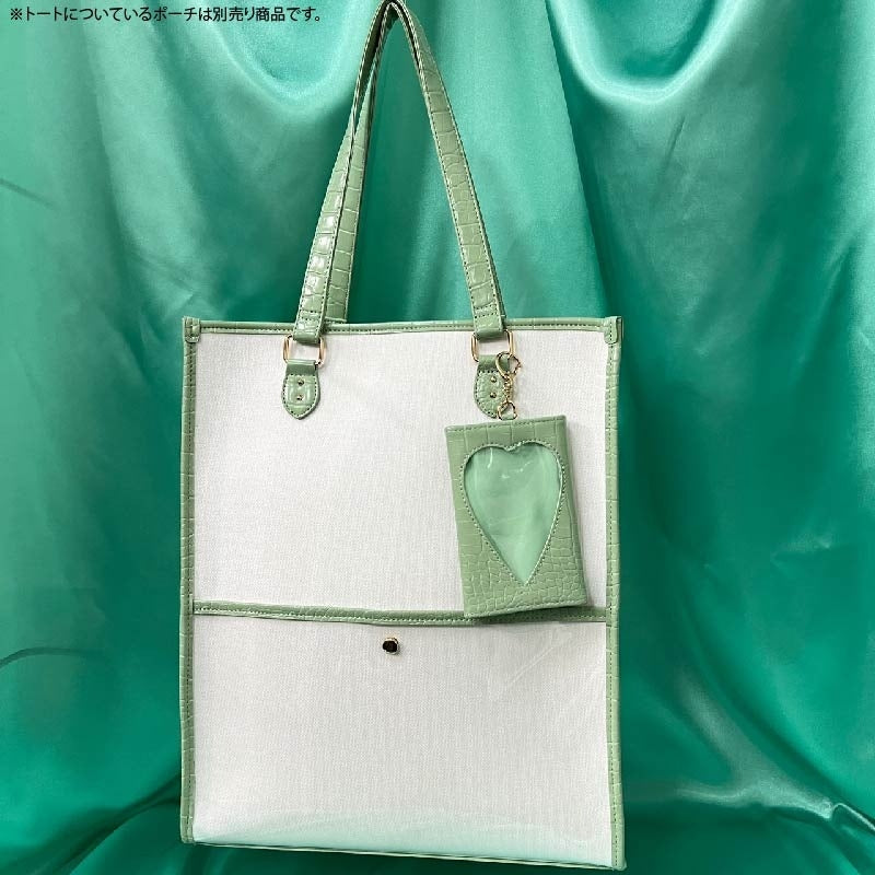 (Goods - Bag) Oshikatsu Sansen Tote Bag Green [OSHI LAB]