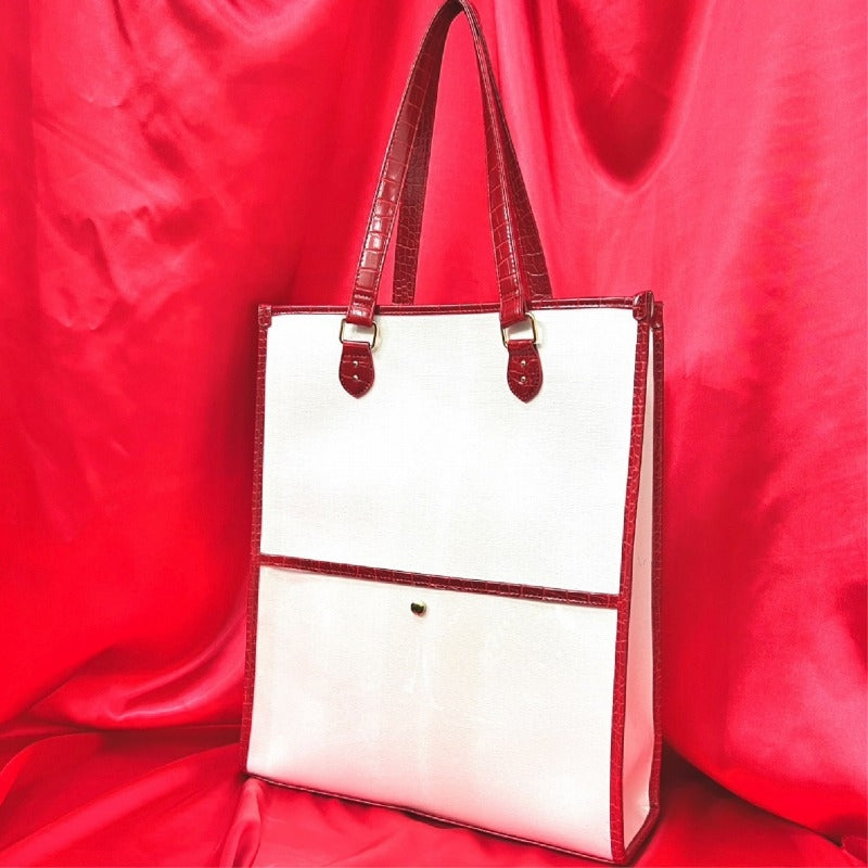 (Goods - Bag) Oshikatsu Sansen Tote Bag Red [OSHI LAB]