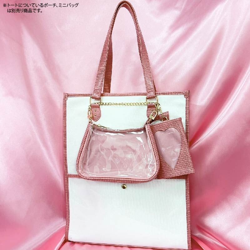 (Goods - Bag) Oshikatsu Sansen Tote Bag Pink [OSHI LAB]