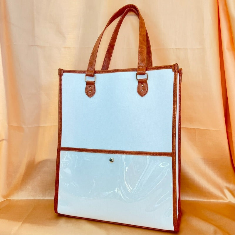 (Goods - Bag) Oshikatsu Sansen Tote Bag Orange [OSHI LAB]