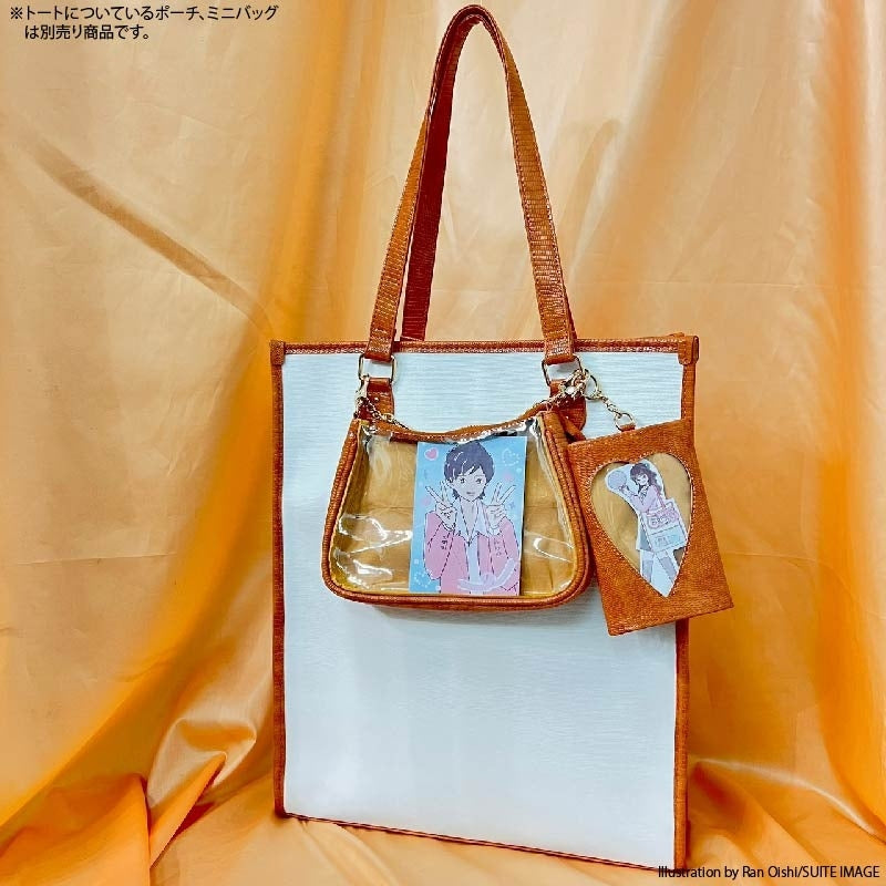 (Goods - Bag) Oshikatsu Sansen Tote Bag Orange [OSHI LAB]