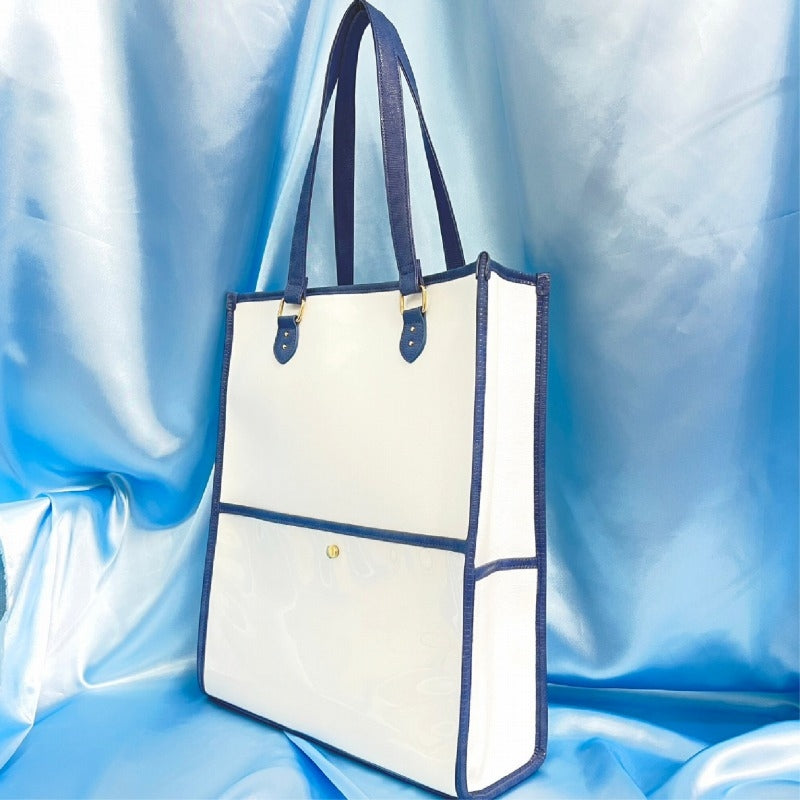 (Goods - Bag) Oshikatsu Sansen Tote Bag Blue [OSHI LAB]