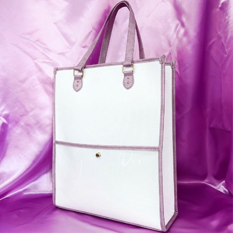 (Goods - Bag) Oshikatsu Sansen Tote Bag Purple [OSHI LAB]