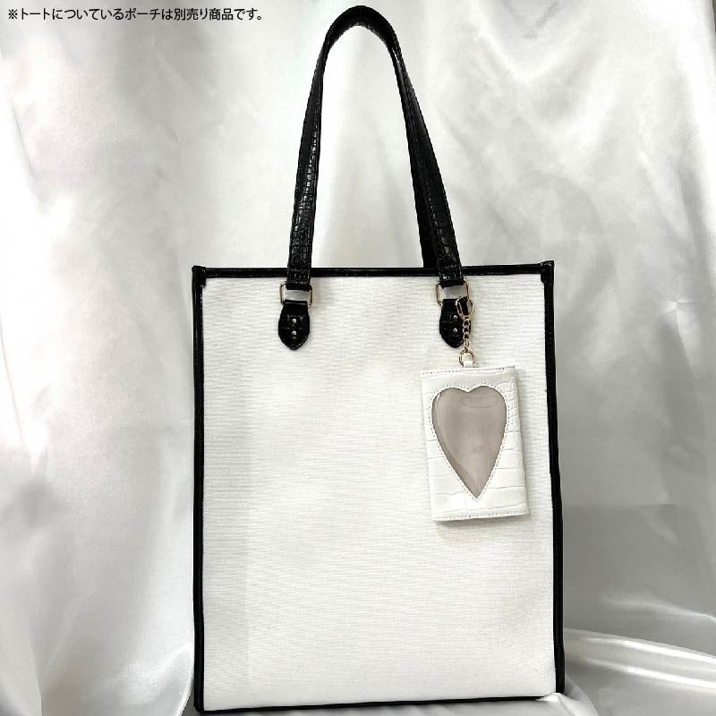 (Goods - Bag) Oshikatsu Sansen Tote Bag Black [OSHI LAB]