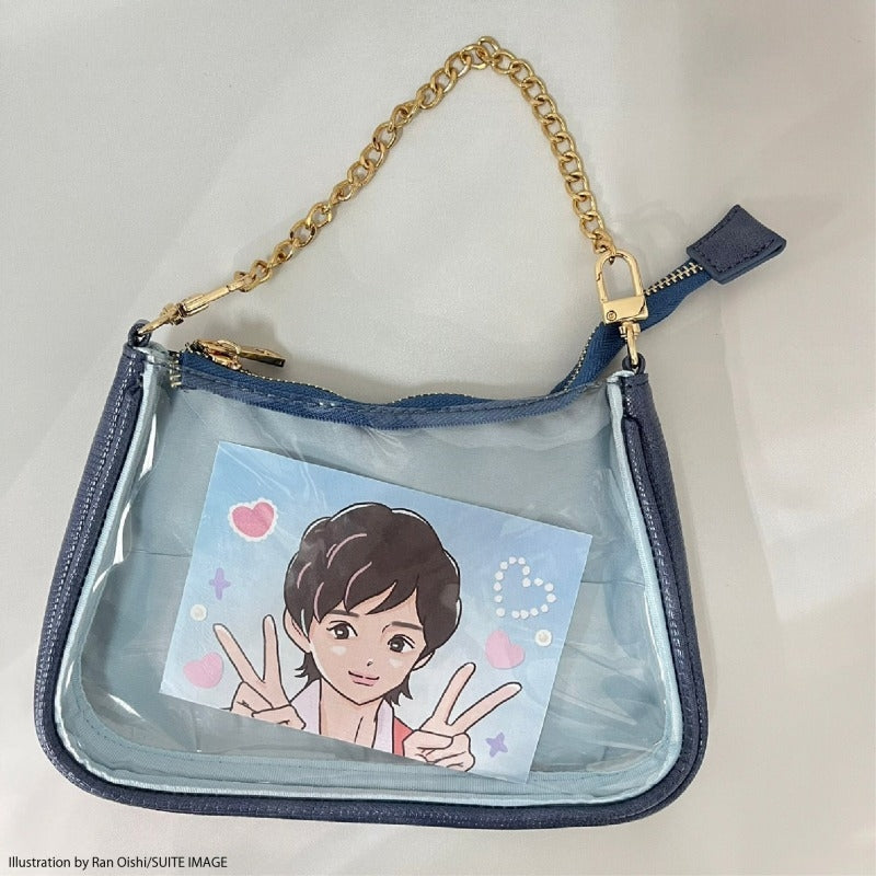 (Goods - Bag) Oshikatsu Sansen Mini Bag Blue [OSHI LAB]