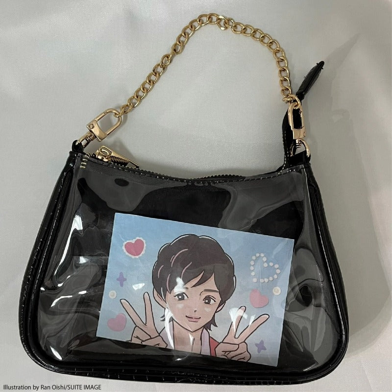 (Goods - Bag) Oshikatsu Sansen Mini Bag Black [OSHI LAB]