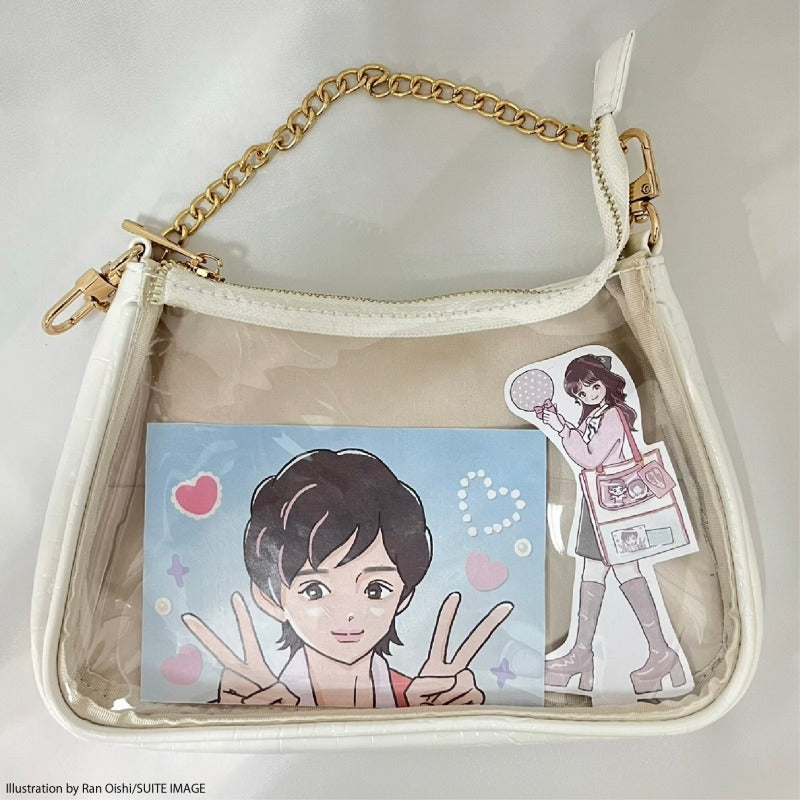 (Goods - Bag) Oshikatsu Sansen Mini Bag White [OSHI LAB]