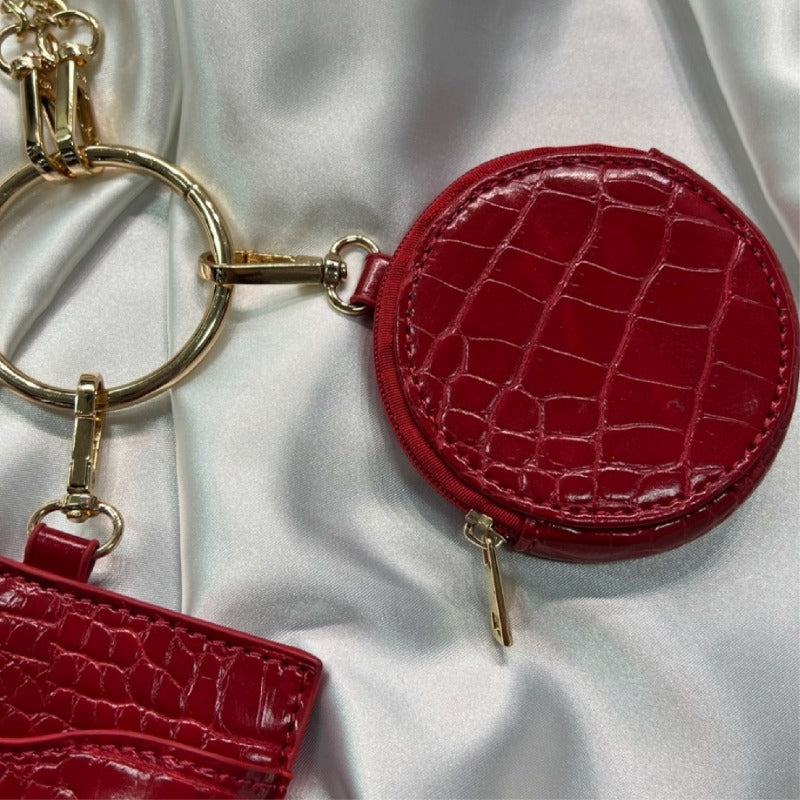 (Goods - Bag) Oshikatsu Sansen Multi Chain Bag Red [OSHI LAB]