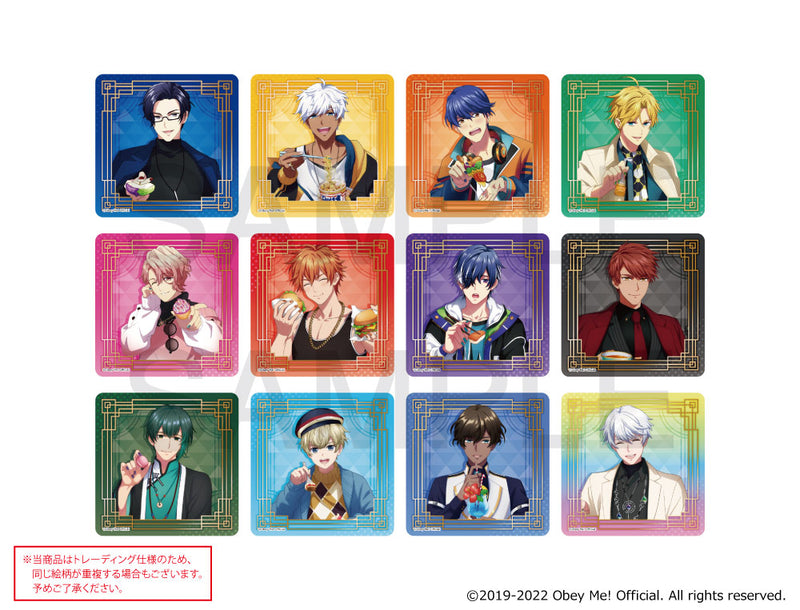 animate】[※Blind](Goods - Coaster) Obey Me! x mixx garden Dokidoki 