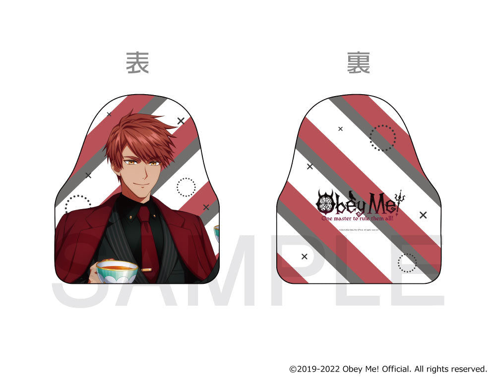 (Goods - Cushion) Obey Me! x mixx garden Dokidoki Cafe Meguri in Human World Cushion (Diavolo)