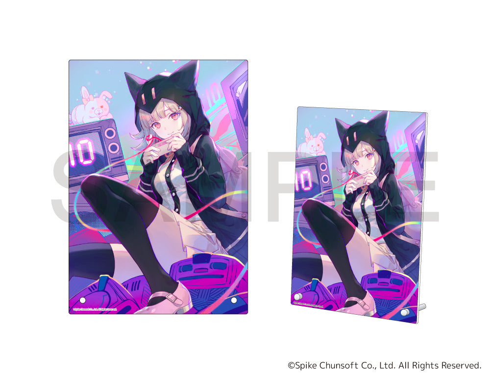 (Goods - Board) Danganronpa 2: Goodbye Despair x mixx garden Acrylic Art Panel (Azu-Taro/Chiaki Nanami)