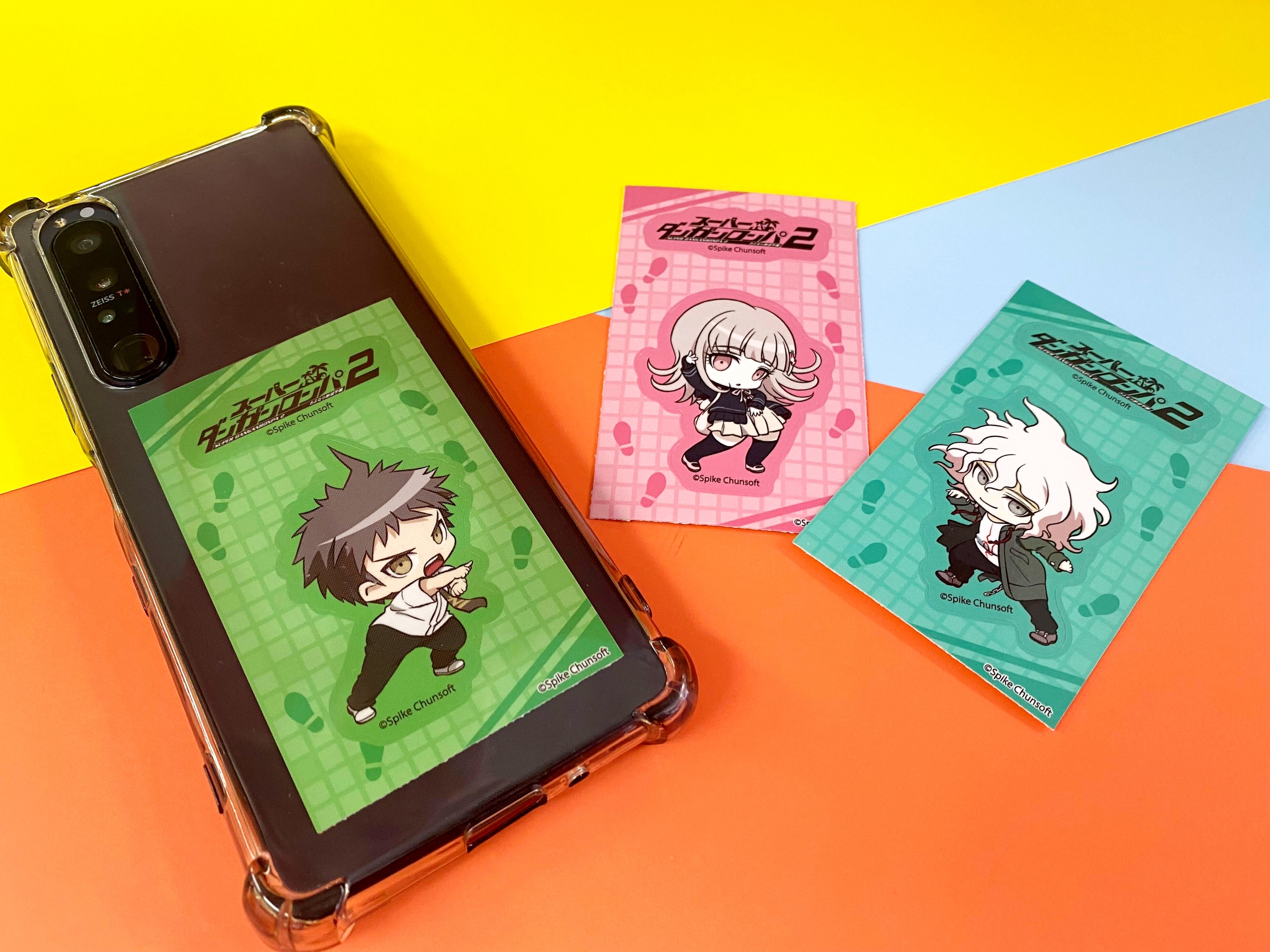 [※Blind](Goods - Sticker) Danganronpa 2: Goodbye Despair Chibitto Step Trading Reusable Sticker A