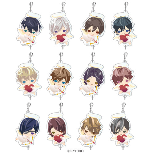 [※Blind Box](Goods) Trading Angel Acrylic Charm (Ikemen Vampire) Animate International